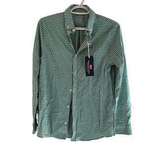 Vineyard Vines button down plaid shirt
